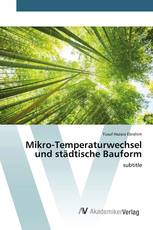 Mikro-Temperaturwechsel und städtische Bauform