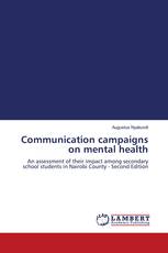 Communication campaigns on mental health