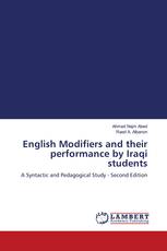 English Modifiers and their performance by Iraqi students