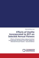 Effects of Zeolite Incorporated to KCF on Selected Annual Flowers