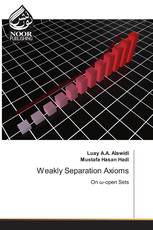 Weakly Separation Axioms