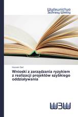 Wnioski z zarządzania ryzykiem z realizacji projektów szybkiego oddziaływania