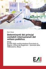 Determinanti dei principi contabili internazionali del settore pubblico