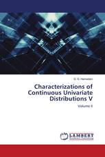 Characterizations of Continuous Univariate Distributions V
