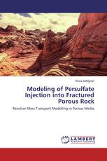Modeling of Persulfate Injection into Fractured Porous Rock