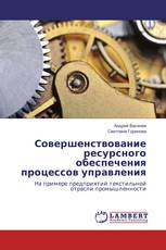 Совершенствование ресурсного обеспечения процессов управления