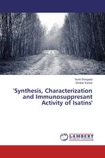 'Synthesis, Characterization and Immunosuppresant Activity of Isatins'