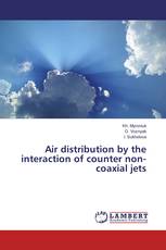 Air distribution by the interaction of counter non-coaxial jets