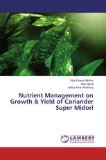 Nutrient Management on Growth & Yield of Coriander Super Midori
