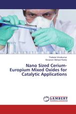 Nano Sized Cerium-Europium Mixed Oxides for Catalytic Applications