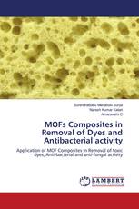MOFs Composites in Removal of Dyes and Antibacterial activity