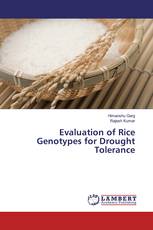 Evaluation of Rice Genotypes for Drought Tolerance