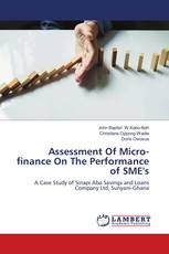 Assessment Of Micro-finance On The Performance of SME's