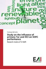 Study on the influence of primary Tar and HCl on SOFC performance