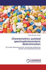 Chemometrics assisted spectrophotometeric determination