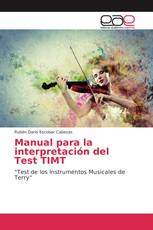 Manual para la interpretación del Test TIMT