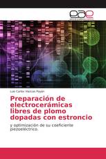 Preparación de electrocerámicas libres de plomo dopadas con estroncio