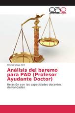 Análisis del baremo para PAD (Profesor Ayudante Doctor)