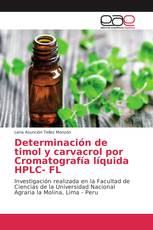 Determinación de timol y carvacrol por Cromatografía líquida HPLC- FL