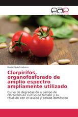 Clorpirifos, organofosforado de amplio espectro ampliamente utilizado