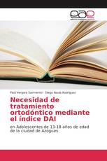 Necesidad de tratamiento ortodóntico mediante el índice DAI