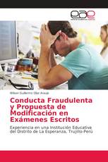 Conducta Fraudulenta y Propuesta de Modificación en Exámenes Escritos