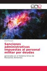 Sanciones administrativas impuestas al personal militar por deudas