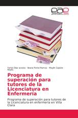 Programa de superación para tutores de la Licenciatura en Enfermería