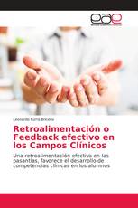 Retroalimentación o Feedback efectivo en los Campos Clínicos