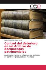 Control del deterioro en un Archivo de documentos patrimoniales
