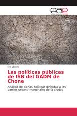 Las políticas públicas de ISB del GADM de Chone