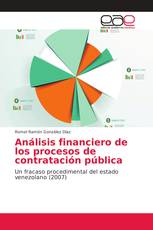 Análisis financiero de los procesos de contratación pública