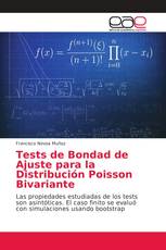 Tests de Bondad de Ajuste para la Distribución Poisson Bivariante