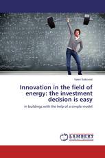 Innovation in the field of energy: the investment decision is easy