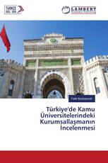 Türkiye'de Kamu Üniversitelerindeki Kurumsallaşmanın İncelenmesi