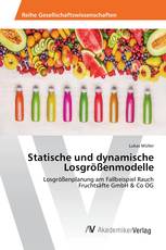 Statische und dynamische Losgrößenmodelle