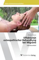 Effektivität osteopathischer Behandlung bei Migräne