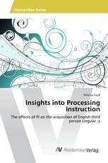 Insights into Processing Instruction