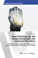 Best Practices für die Zusammenarbeit mit externen Providern