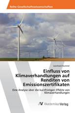 Einfluss von Klimaverhandlungen auf Renditen von Emissionszertifikaten