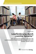 Leseförderung durch „Leichte Sprache“