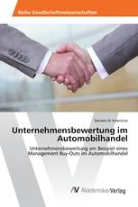 Unternehmensbewertung im Automobilhandel