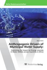 Anthropogenic Drivers of Municipal Water Supply: