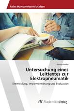 Untersuchung eines Leittextes zur Elektropneumatik