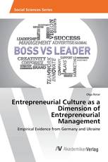 Entrepreneurial Culture as a Dimension of Entrepreneurial Management