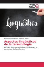 Aspectos lingüísticos de la terminología