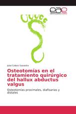 Osteotomías en el tratamiento quirúrgico del hallux abductus valgus