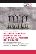 Variante Quechua Sindical De La F.S.U.T.C.C. Análisis del discurso