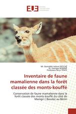 Inventaire de faune mamalienne dans la forêt classée des monts-kouffé