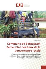 Commune de Bafoussam 2ème: Etat des lieux de la gouvernance locale